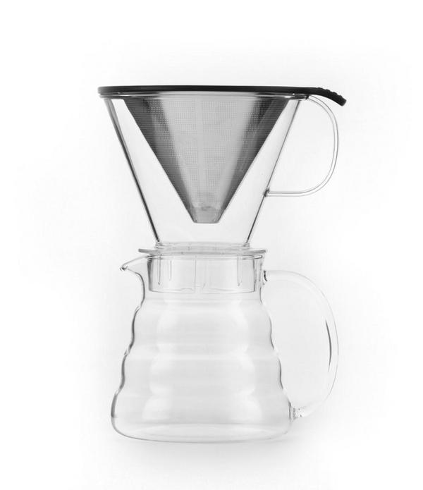 Bodum Melior Coffee Maker, Permanent Filter Stainless Steel Mesh - 5 Cups - 0.6 L