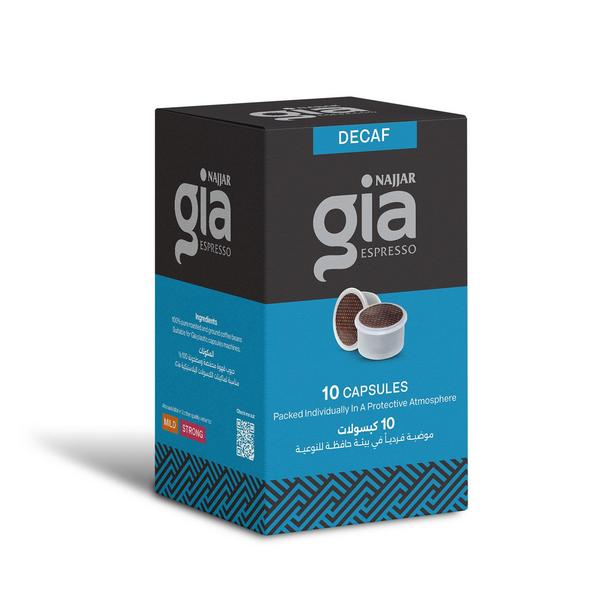 Gia Najjar Decaf- 10 Capsules