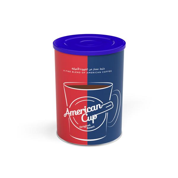 American Cup Tin