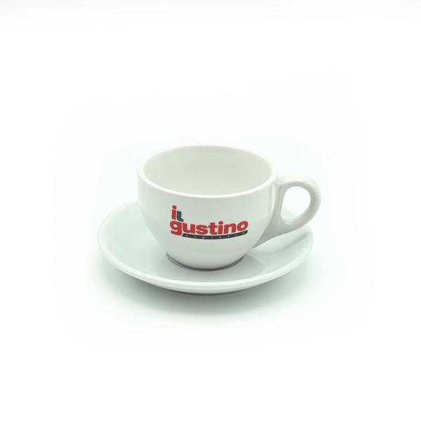 Il Gustino Porcelain Set Cappuccino Cups & Saucers